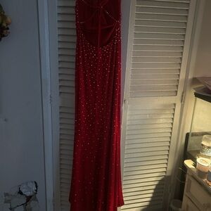 JVN by Jovani Red Prom Dress